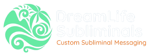 A green banner with the words " dream sublime custom sublimation."